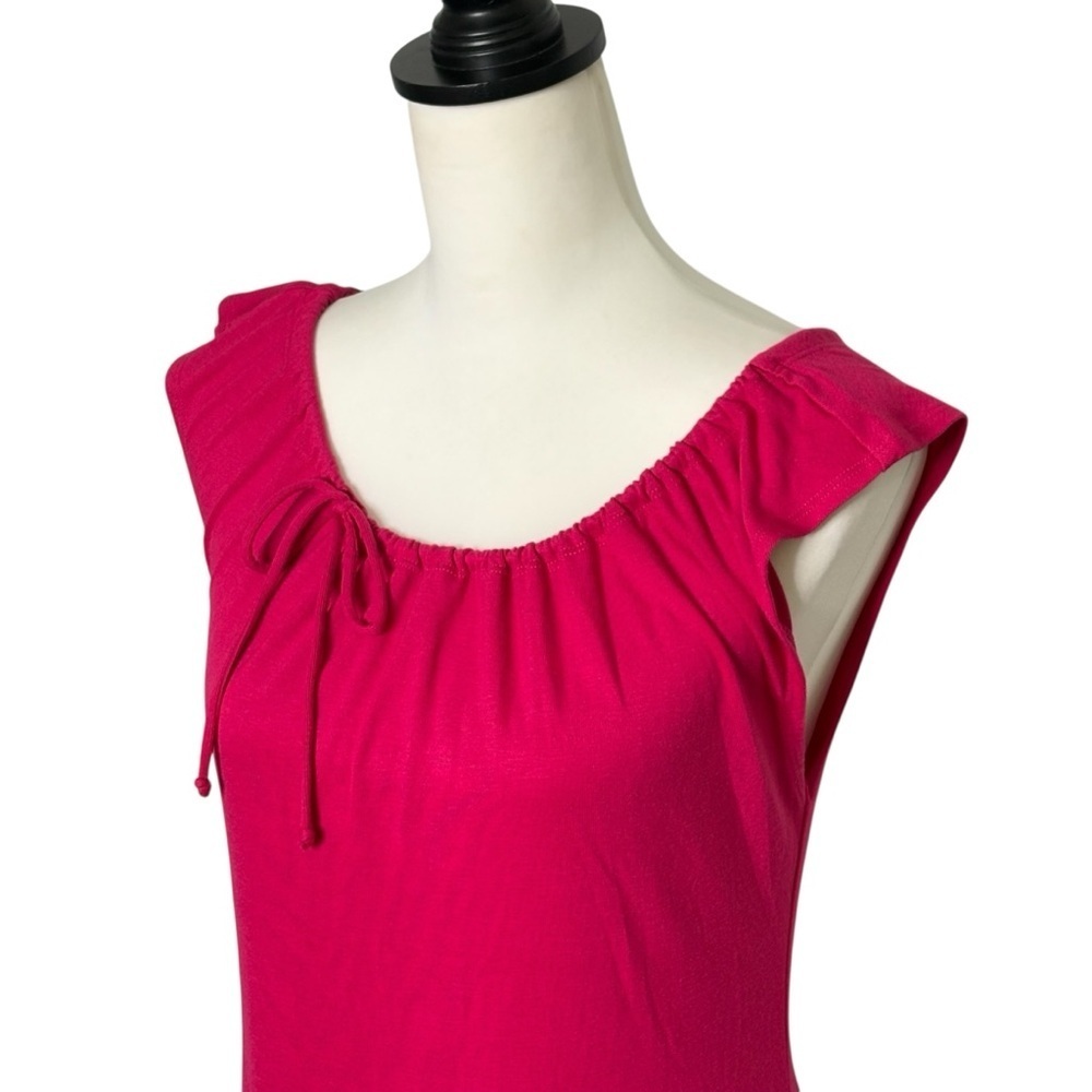 NWT Free People Good Feels Tunic Top Size M in Love Potion Vibrant Pink - Picture 6 of 14